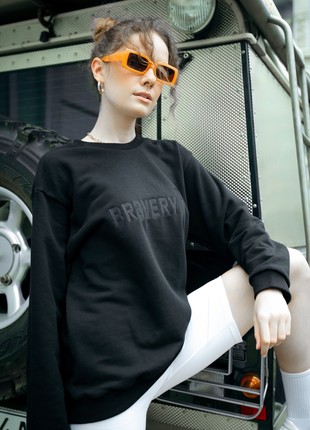 BRAVERY IS IN OUR DNA Black Sweatshirt2 photo