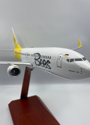 Aircraft model Boeing 737-800 Bees Airlines Reg: UR-UBA
