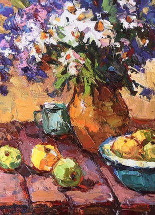 Oil painting still life with apples Kalenyuk Oksana nKalen892
