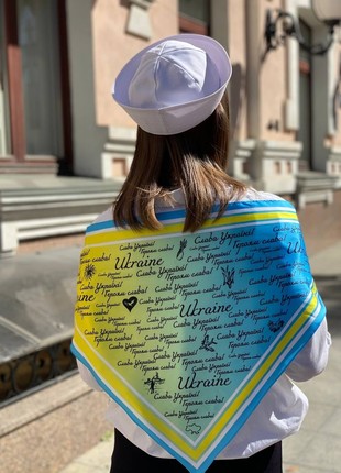 Shovkova Khustinka "With Ukraine in the heart". Collection "Ukraine" from My Scarf