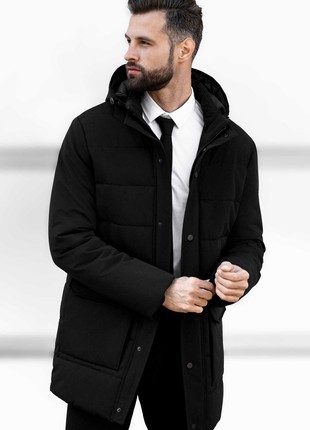 Men's jacket Black B-090 (BOSTON)