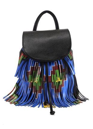 Hutsul backpack / blue2 photo