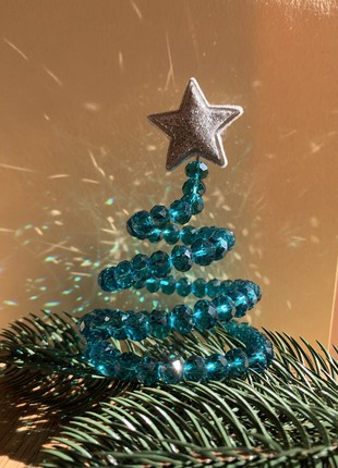 Christmas toy Christmas tree crystal sun catcher5 photo
