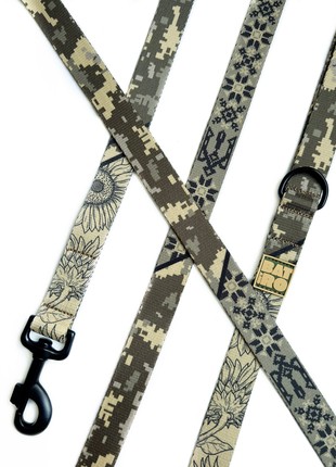 Nylon dog leash BAT&RO "glory" 10ft (300cm)