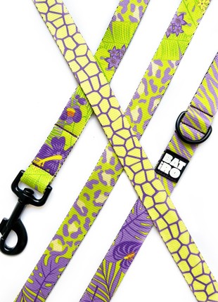 Nylon dog leash BAT&RO "wild" 8ft (250cm)