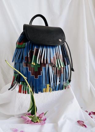 Hutsul backpack / blue
