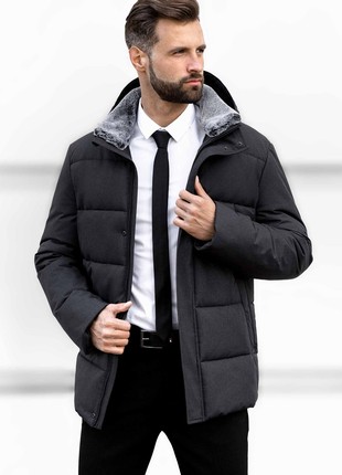 Men's jacket gray G-091 (TORONTO)