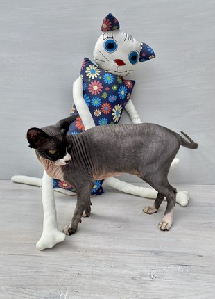 Funny textile cat for hugs3 photo