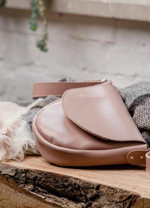 Leather crossbody bag for women1 photo