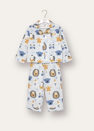 Cozy Lion pajamas print