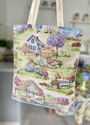Tapestry bag shopper limaso 35x45 cm.