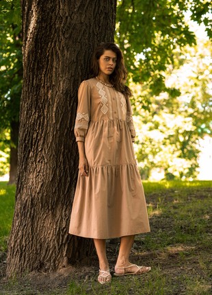 Women's embroidered dress "Tenderness"