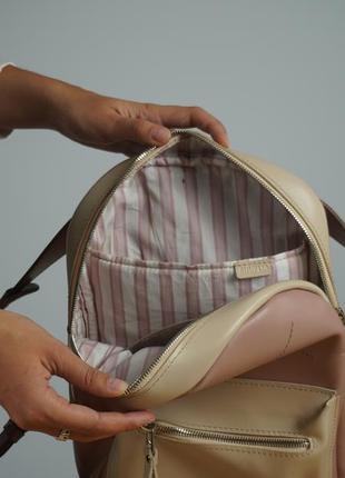 Mini backpack, handmade kids toddler backpack5 photo