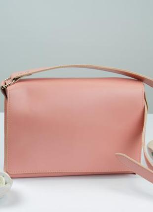Elegant small bag, soft leather purse crossbody