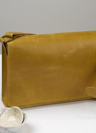 Elegant small bag, soft leather purse crossbody1 photo
