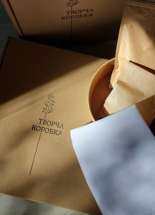 DIY set of creative materials for creating decor: Tvorcha Korobka