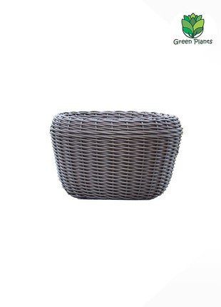 Flower Pot 20 Liters (Planter for Flowers and Plants), Handmade Artificial Rattan Vase.