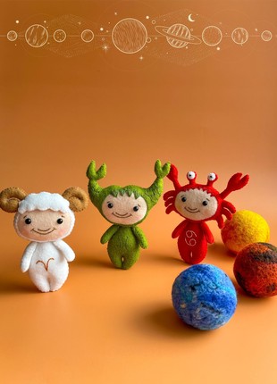 Zodiac sign gifts Set of 12 toys