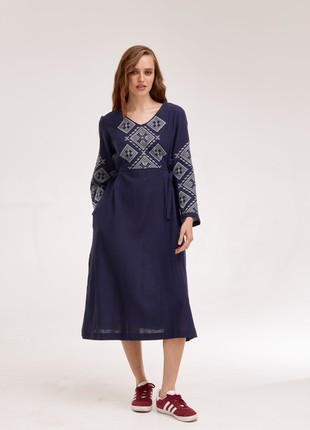 Women's embroidered dress MEREZHKA "Makosha"