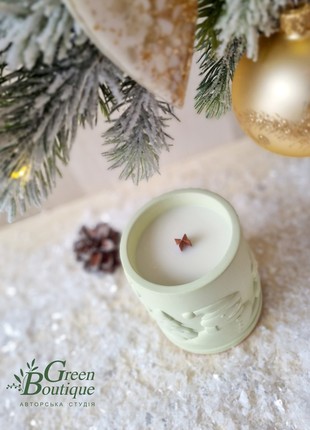 CEDAR BALM Natural  Coco Apricot Creme candle