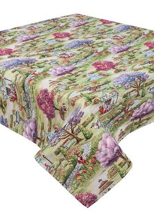 Tapestry tablecloth limaso 137 x 180 cm. tablecloth on the kitchen table6 photo