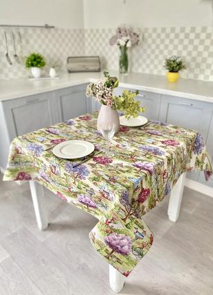 Tapestry tablecloth limaso 137 x 280 cm. tablecloth on the kitchen table