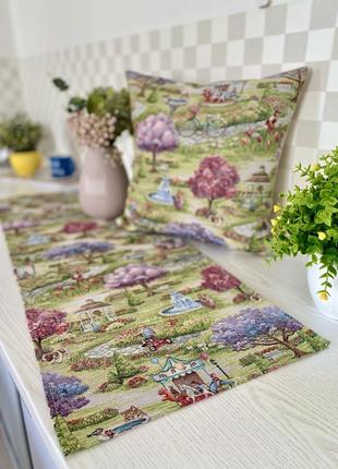 Tapestry table runner limaso 45x140 cm.3 photo