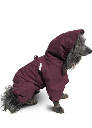 Dog overalls travis grayish red t4124/4xl