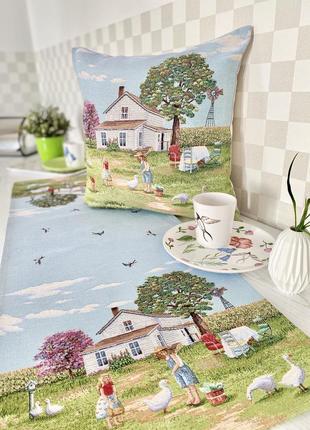 Tapestry table runner  37x100 cm.6 photo