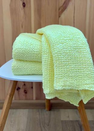 Linen towel LEMON 50x70 (20"x28")1 photo