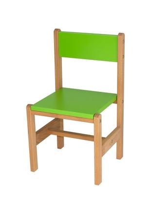 Chair for children № 24 green