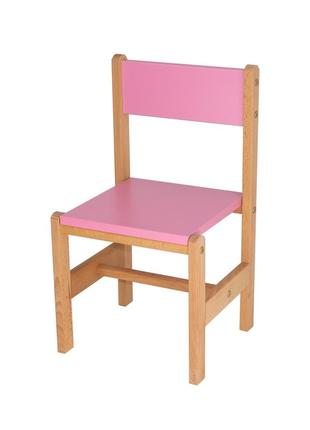 Chair for children № 26 pink