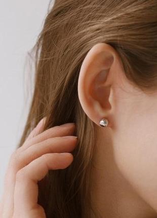Semisphere earrings1 photo