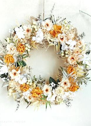 Interior wreath, autumn wreath