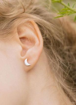 Moon earrings