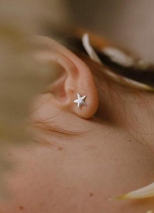 Star earrings
