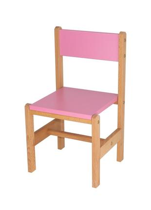 Chair for children № 30 pink