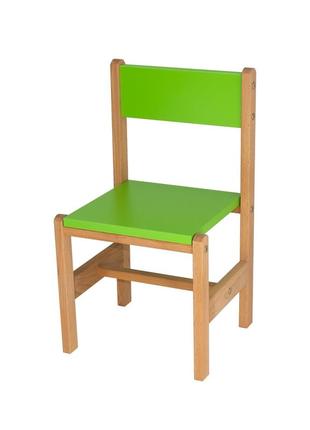 Chair for children № 34 green