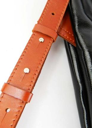 Leather Backpack  ” glossa “8 photo