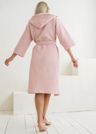 Cosy wafer robe with hood 2033 photo