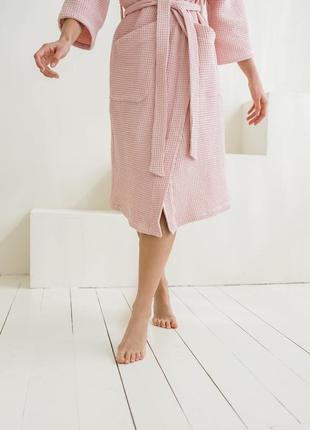 Cosy wafer robe with hood 2036 photo