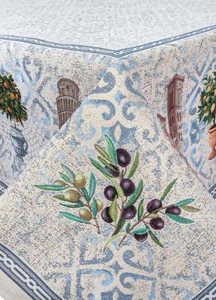 Tapestry tablecloth limaso 137 x 240 cm. tablecloth on the kitchen table8 photo