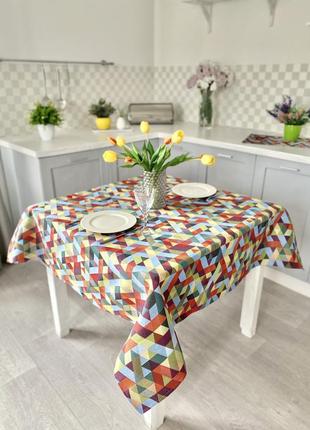 Tapestry tablecloth limaso 137 x 180 cm. tablecloth on the kitchen table1 photo