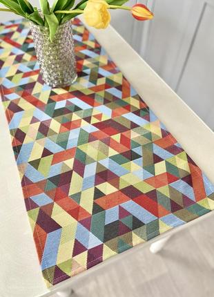 Tapestry table runner  37x100 cm.4 photo