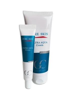 Facial cream moisturizer protective lamellar ultra aqua cream cure skin 50 ml1 photo