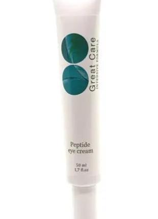 Peptide cream for the eyes to combat skin aging and smoothing wrinkles great care, 50 ml1 photo
