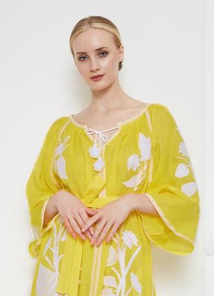"eden" yellow maxi dress5 photo