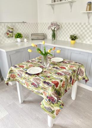 Tapestry tablecloth limaso 97 x 100 cm.3 photo