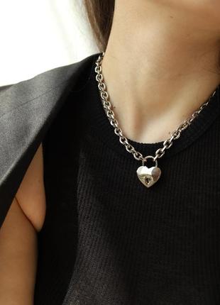 Heart necklace3 photo