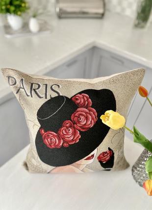 Decorative tapestry pillowcase 45*45 cm. one-sided2 photo
